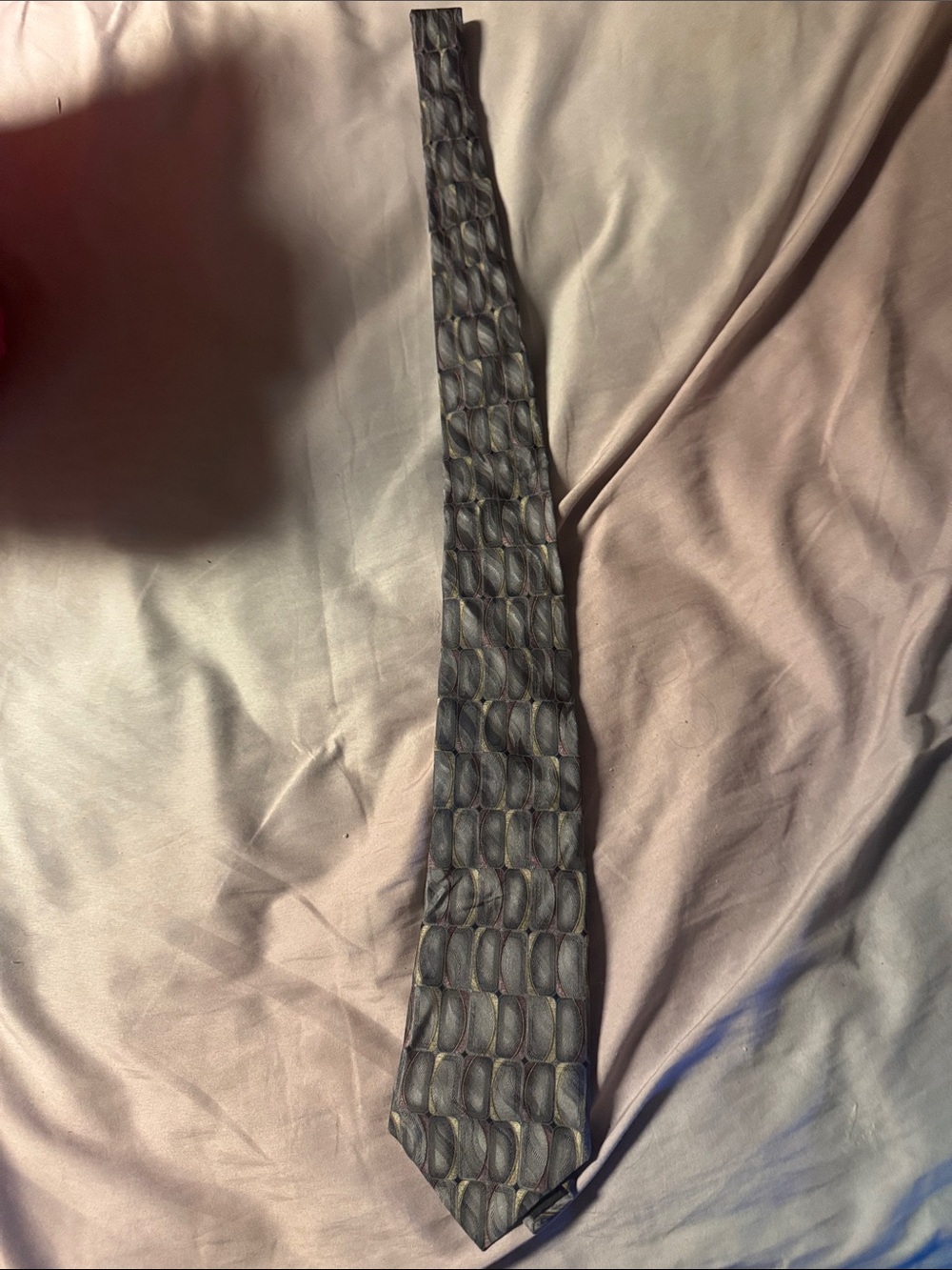 Stafford Gray Patterned Men’s Tie